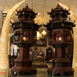 Đèn Lồng Gỗ Trắc Đẹp Đèn Lồng Gỗ Trắc Đẹp