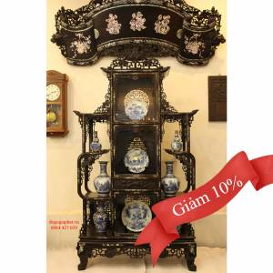 Tủ Ngũ Phúc Kim Tiền Cẩn Ốc Xà Cừ Tủ Ngũ Phúc Kim Tiền Cẩn Ốc Xà Cừ