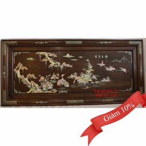 Tranh Cẩn Ốc Cổ Tích Tùng Hạc DIên Niên Tranh Cẩn Ốc Cổ Tích Tùng Hạc DIên Niên