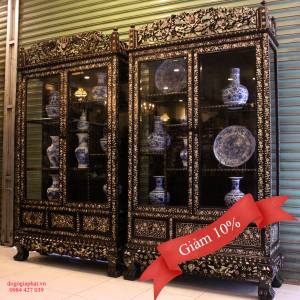 Cặp Tủ Long Phụng Cẩn Ốc Xà Cừ Tuyệt Đẹp Cặp Tủ Long Phụng Cẩn Ốc Xà Cừ Tuyệt Đẹp