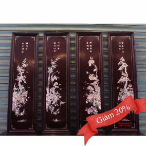 TRANH CẨN ỐC TÙNG CÚC TRÚC MAI (ms2) TRANH CẨN ỐC TÙNG CÚC TRÚC MAI (ms2)