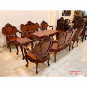 BỘ GHẾ LOUIS GỖ CẨM LAI BỘ GHẾ LOUIS GỖ CẨM LAI