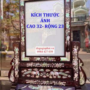 KHUNG ẢNH THỜ GỖ GỤ CẨN ỐC KHUNG ẢNH THỜ GỖ GỤ CẨN ỐC