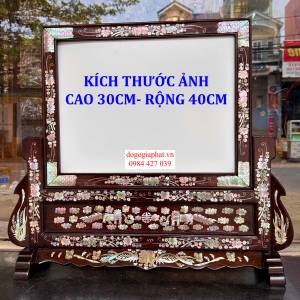 KHUNG ẢNH THỜ ĐÔI GỖ GÕ MẬT KHUNG ẢNH THỜ ĐÔI GỖ GÕ MẬT