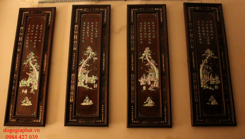 BỘ TRANH CẨM ỐC – CẦM KỲ THÌ HỌA ( MS1)