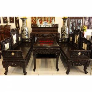 Bộ Trường Huế Chạm Trúc Nho Đẹp Xuất Sắc