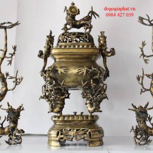 Bộ Đỉnh Đồng Trúc Hóa Long
