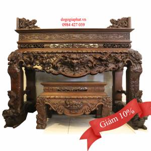 Bàn Thờ Tứ Linh Loại Vừa (Ms2)