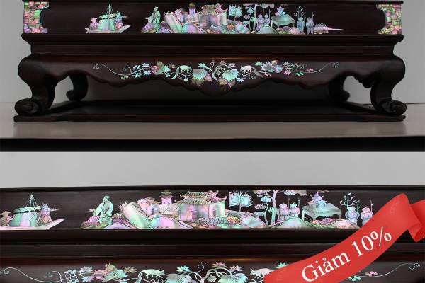 Khay Trà Cẩn Ốc Tích Tam Quốc (ms2)