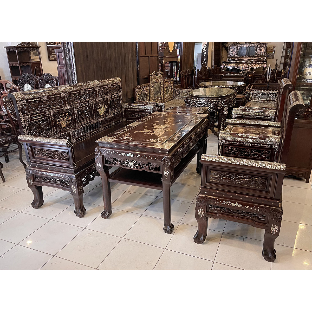 Trường Huế Vai Lật Cẩn Ốc Xà Cừ
