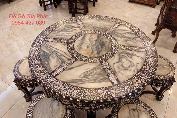 BỘ GHẾ LONG TRỤ CẨN ỐC XÀ CỪ