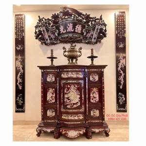 TỦ THỜ CẨM LAI CẨN ỐC SINGAPO TÍCH NHỊ THẬP TỨ HIẾU (ms2)