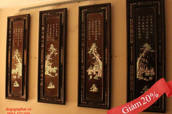 BỘ TRANH CẨM ỐC – CẦM KỲ THÌ HỌA ( MS1)