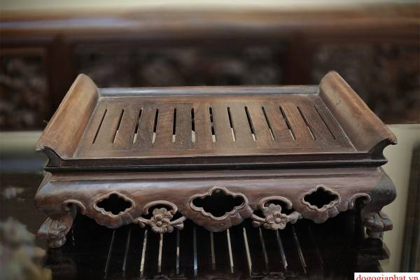 Khay Trà Gỗ Trắc Tự Nhiên Cao Cấp - Món Quà Ý Nghĩa Tặng Người Thân