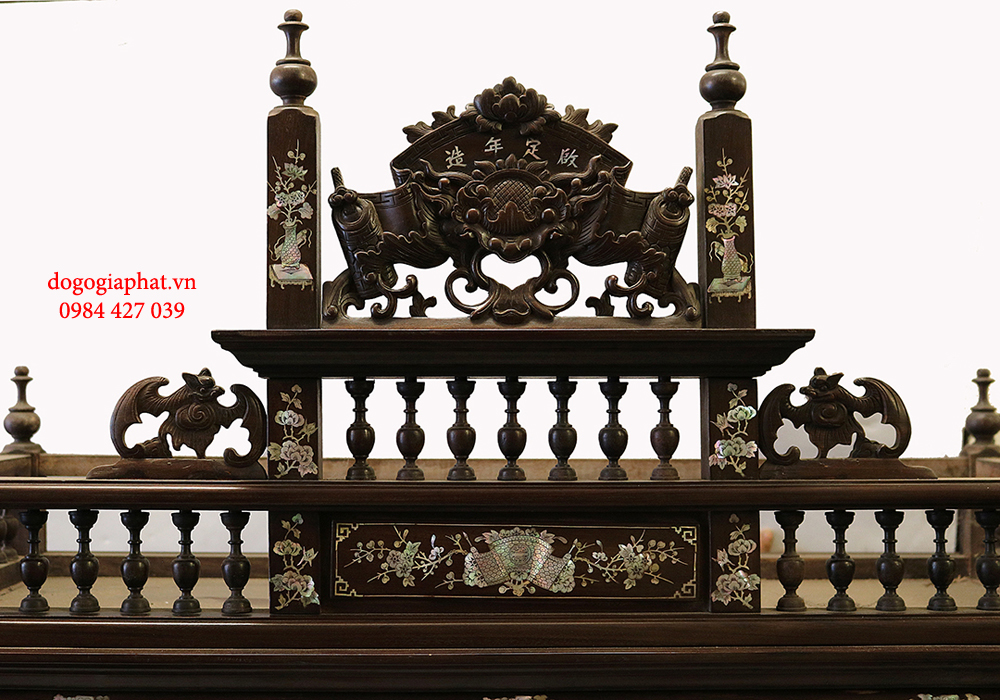 TỦ BÀY ĐỒ HUẾ CẨN ỐC XÀ CỪ